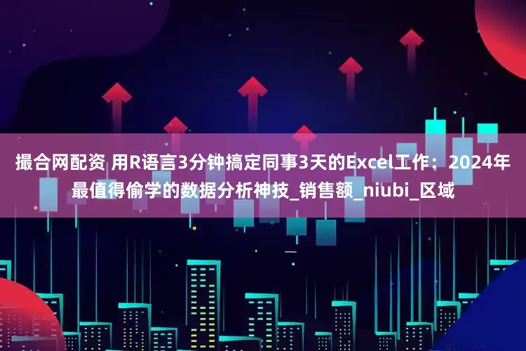 撮合网配资 用R语言3分钟搞定同事3天的Excel工作：2024年最值得偷学的数据分析神技_销售额_niubi_区域